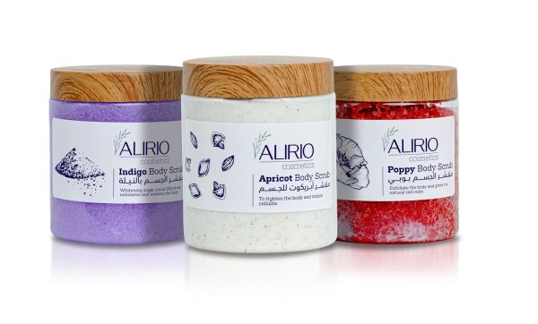 Body Set Scrub 3*1  (Indigo/ Apricot/ Poppy)
